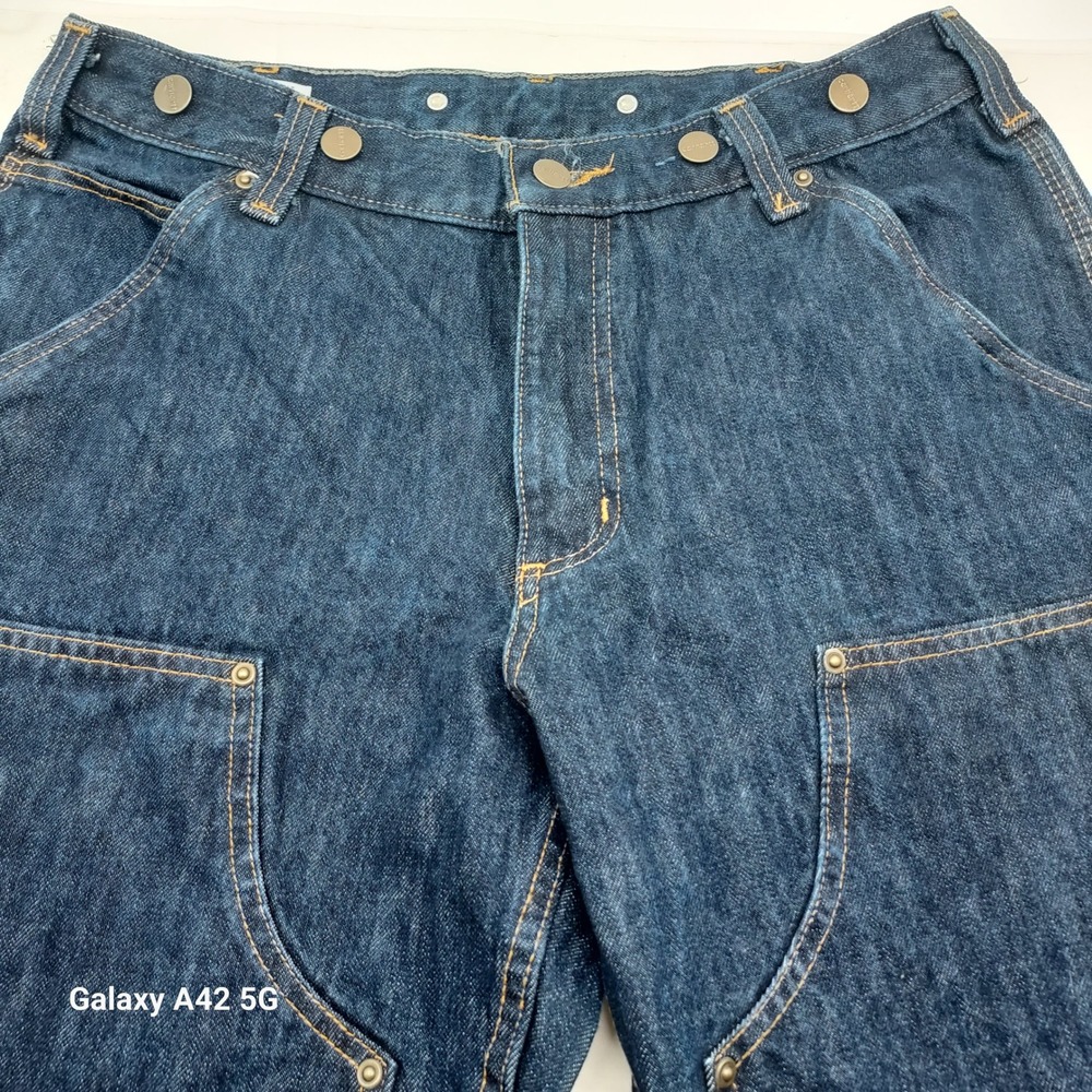 Carhartt Rugged Flex Relaxed Fit Double Front Utility Jeans 32x32 BD3890 Indigo